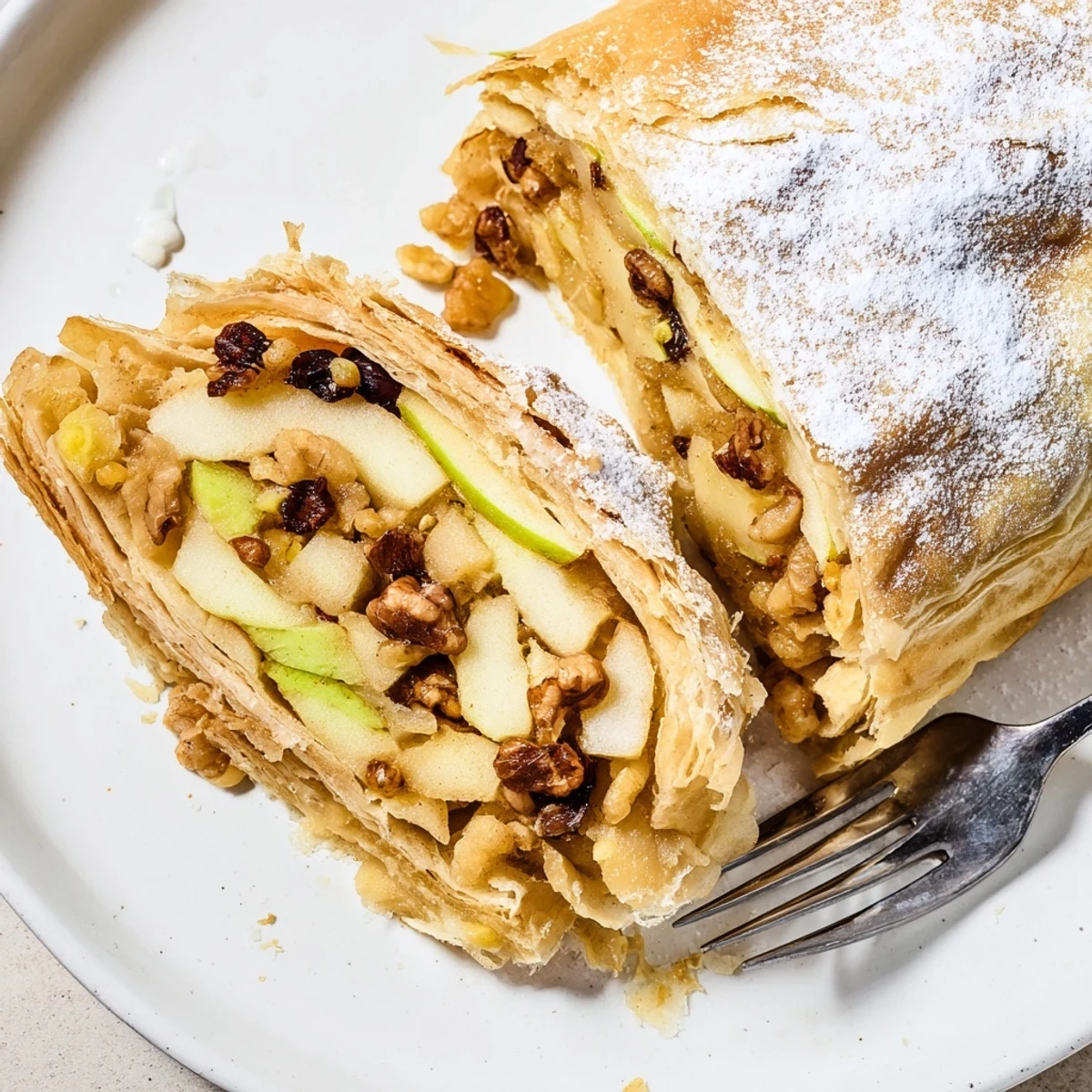 German Apple Strudel Dessert