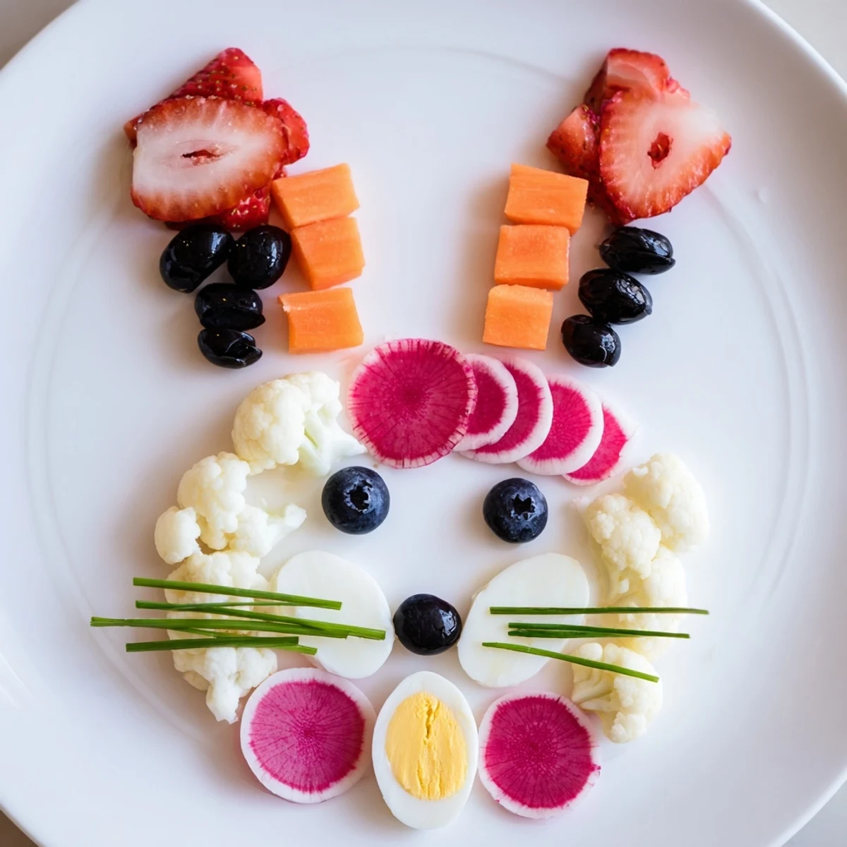 Hasen Silhouette Frühlingsgericht