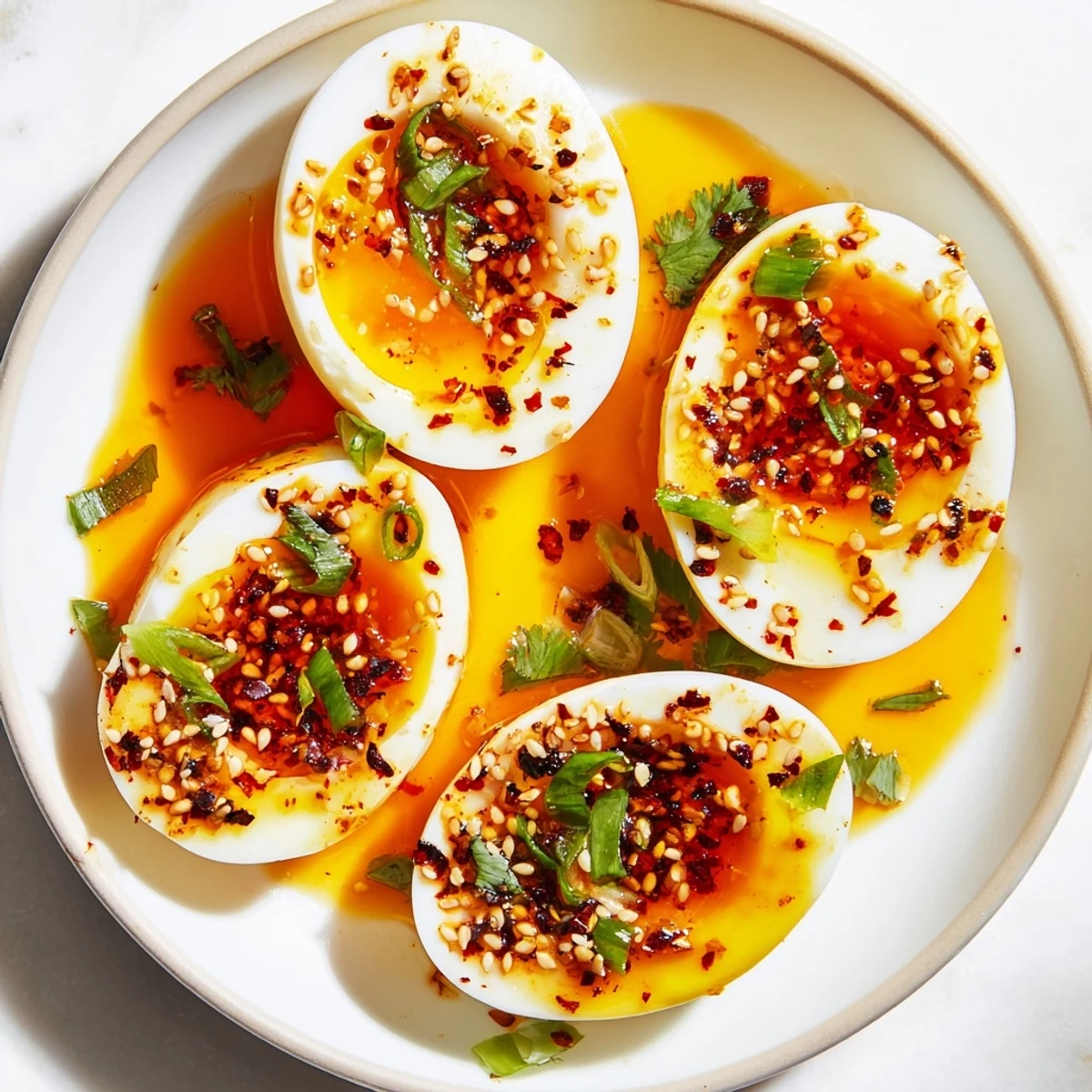 Chili Oil Eggs