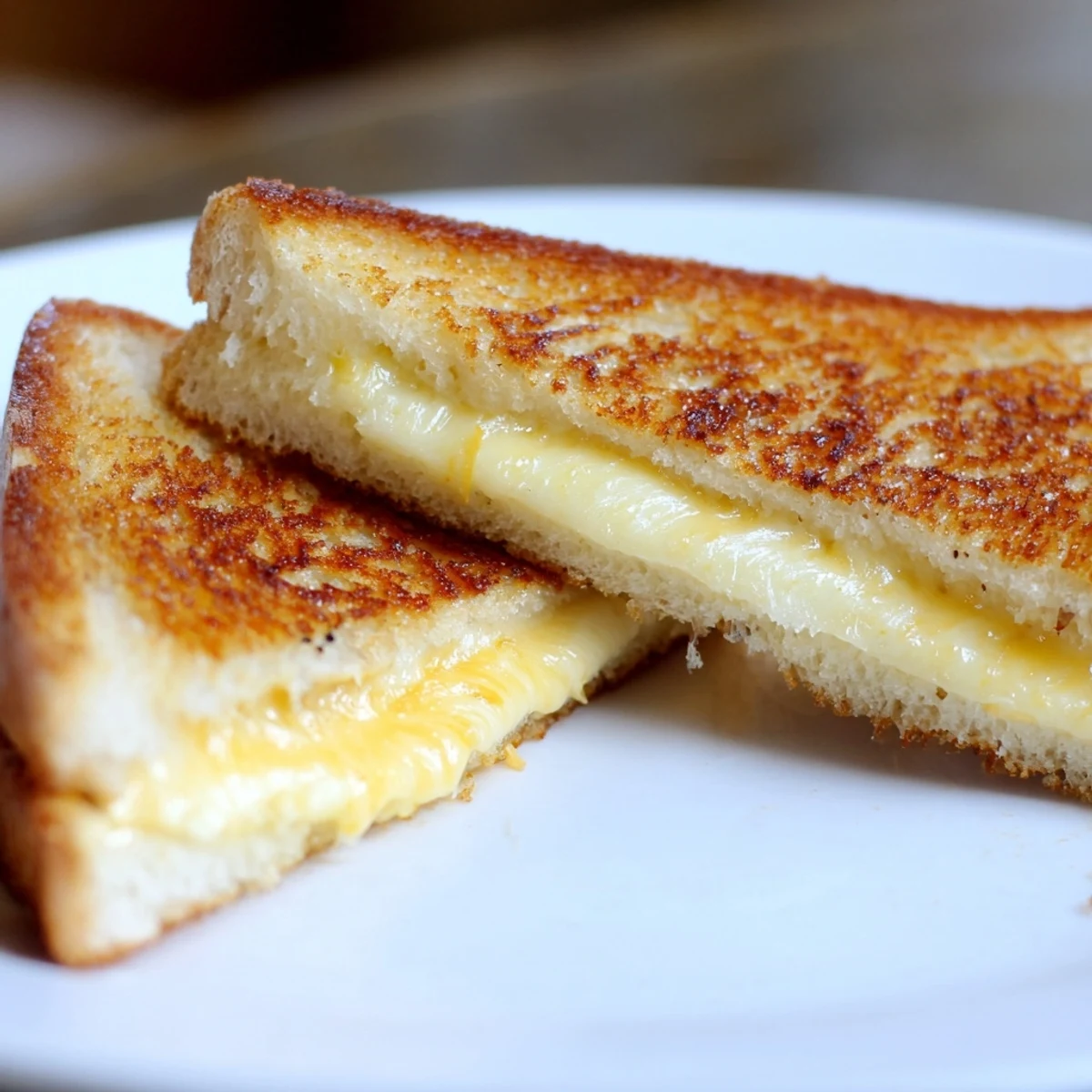 Crispy mayo grilled cheese, oozing melted cheddar, a comforting American classic lunch idea.