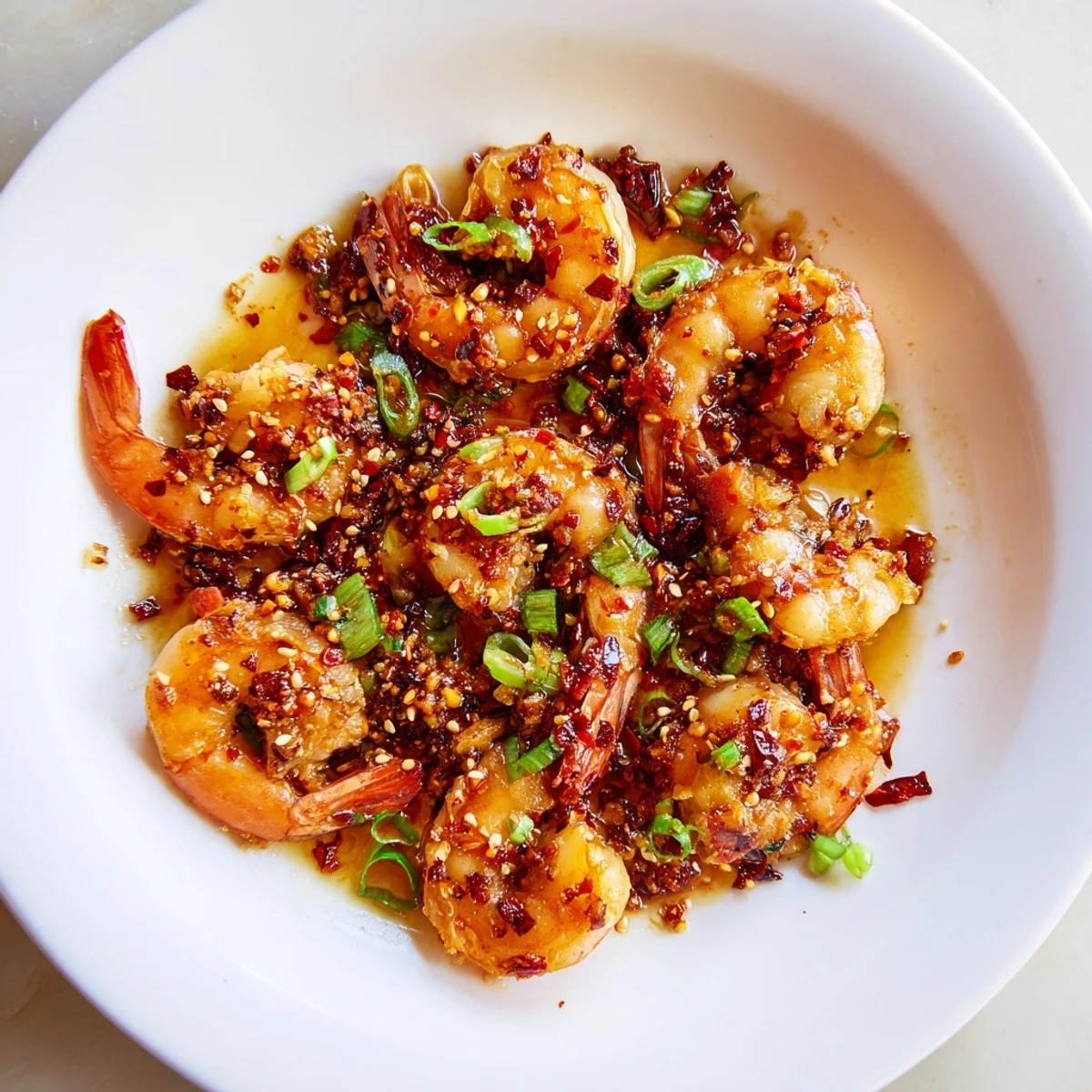 Plump, pink Korean Garlic Butter Shrimp, a delicious appetizer option, perfectly complemented by lemon wedges.