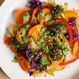 Wintergemüse Stir-Fry Reis