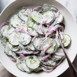 Cremiger deutscher Gurkensalat