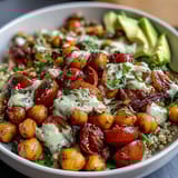 Lemon Vinaigrette Grain Bowls