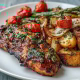 Spring Dinner mit Hühnchen