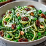 Shaved Asparagus Pea Salad