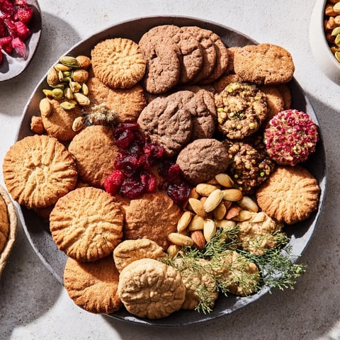 Holiday Crackers arranged on a divided platter, a festive appetizer perfect for sharing with friends.