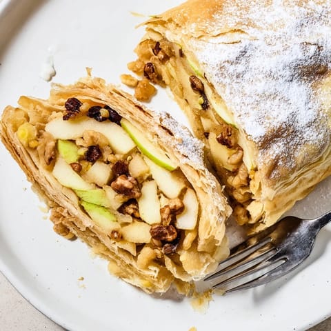 German Apple Strudel Dessert