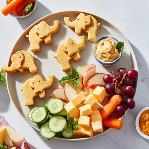 Elefanten Cracker mit Käse #61