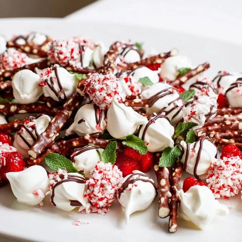 Candy Cane Dessert Platte #87