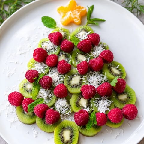 Kiwi Himbeeren Weihnachtsbaum #92