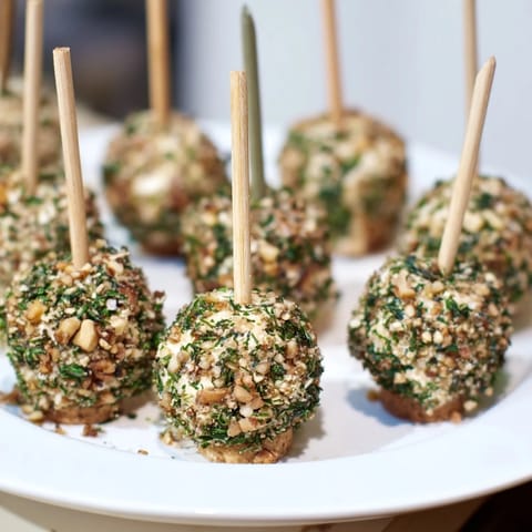 Champagner Korken Käse Bällchen #93