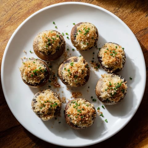 Gefüllte Champignon Caps Ring #105