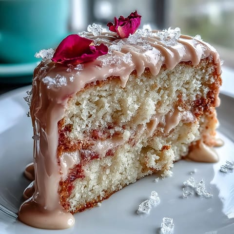 Brautparty Rosé-Samtkuchen Golddrip