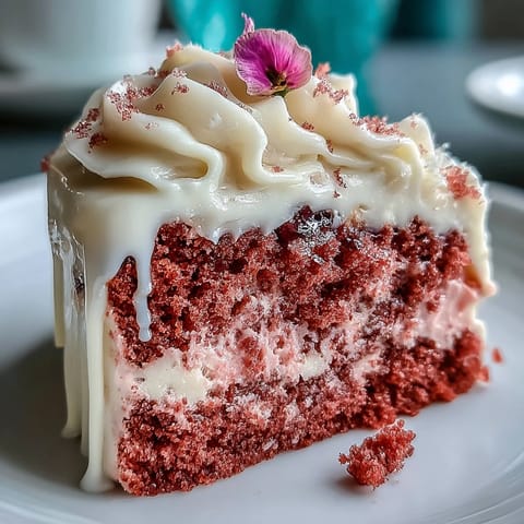 Rosé Velvet Torte mit Gold #280