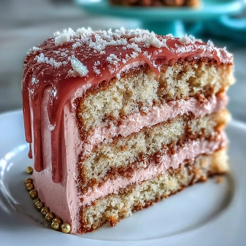 1. Ein beeindruckender rosa Samtkuchen mit Rosé-Aroma, cremiger Füllung und eleganter Goldtropfen-Dekoration, perfekt für Hochzeitsfeiern.  
