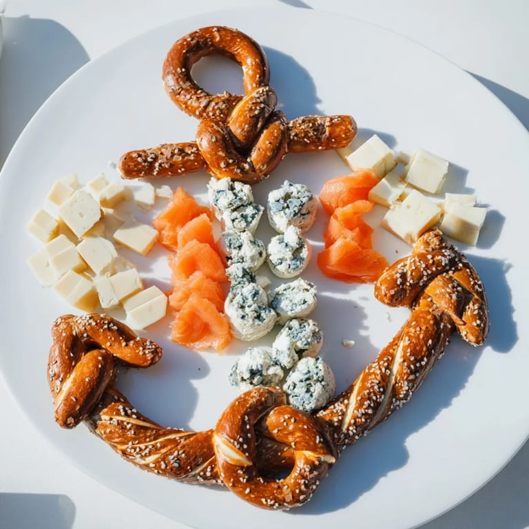 The Anchor Maritime Board: a stunning, seaside-inspired party platter overflowing with fresh ingredients.
